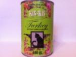 KiS-KiS Macskakonzerv 400gr - Pulyka 24x400gr